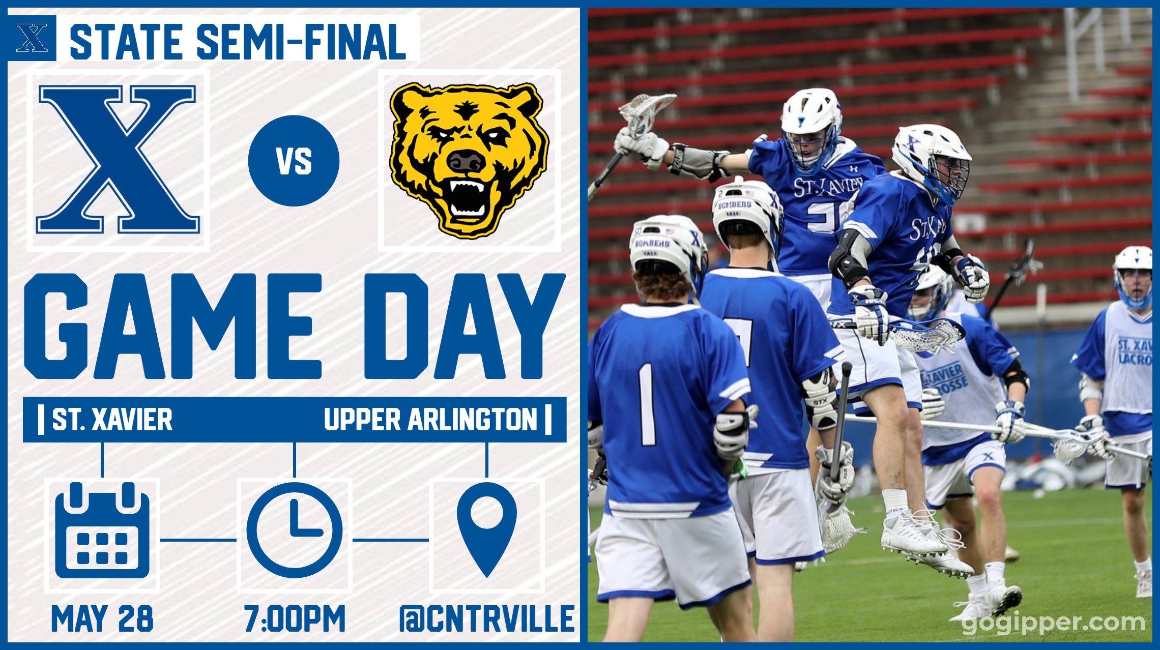 St. Xavier lacrosse vs. Upper Arlington