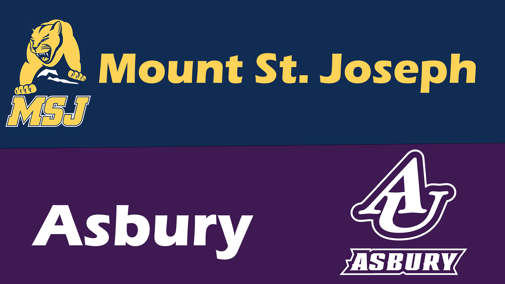 Asbury University vs. Mount St. Joseph University (Fred Raizk Memorial