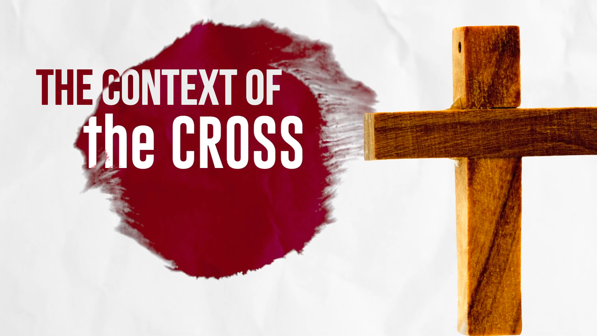 The Context of The Cross Image