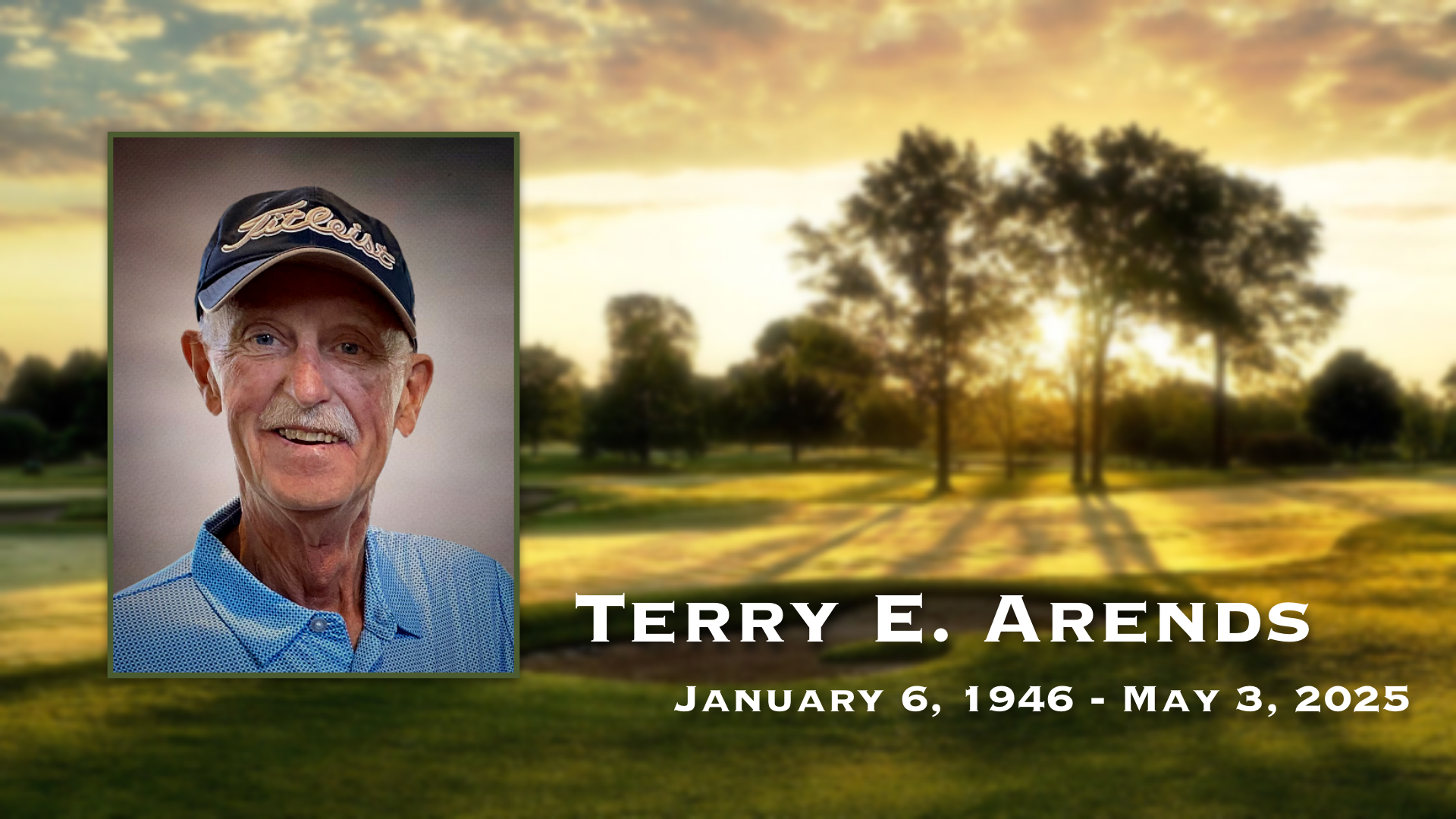 Terry E. Arends Memorial Service
