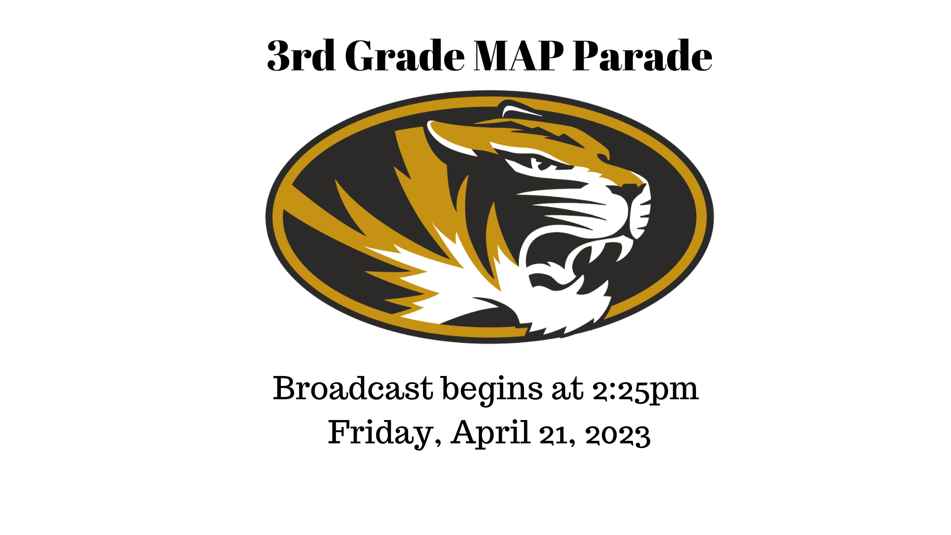 3rd Grade Map Parade