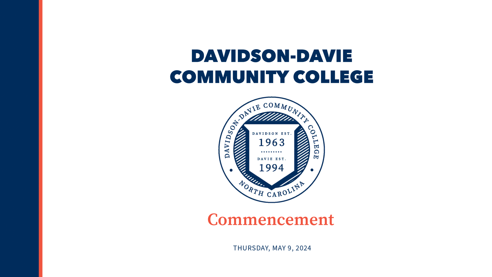 Commencement Ceremony 10 A M Commencement Ceremony 10 A M