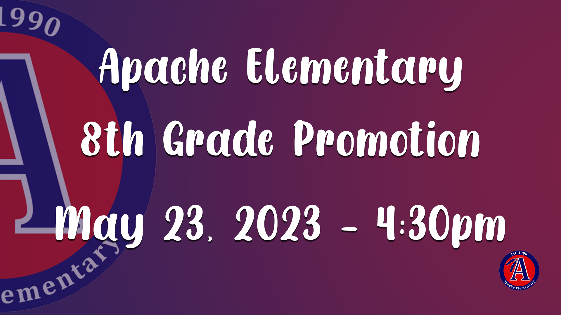Apache Elementary 8th Grade Promotion