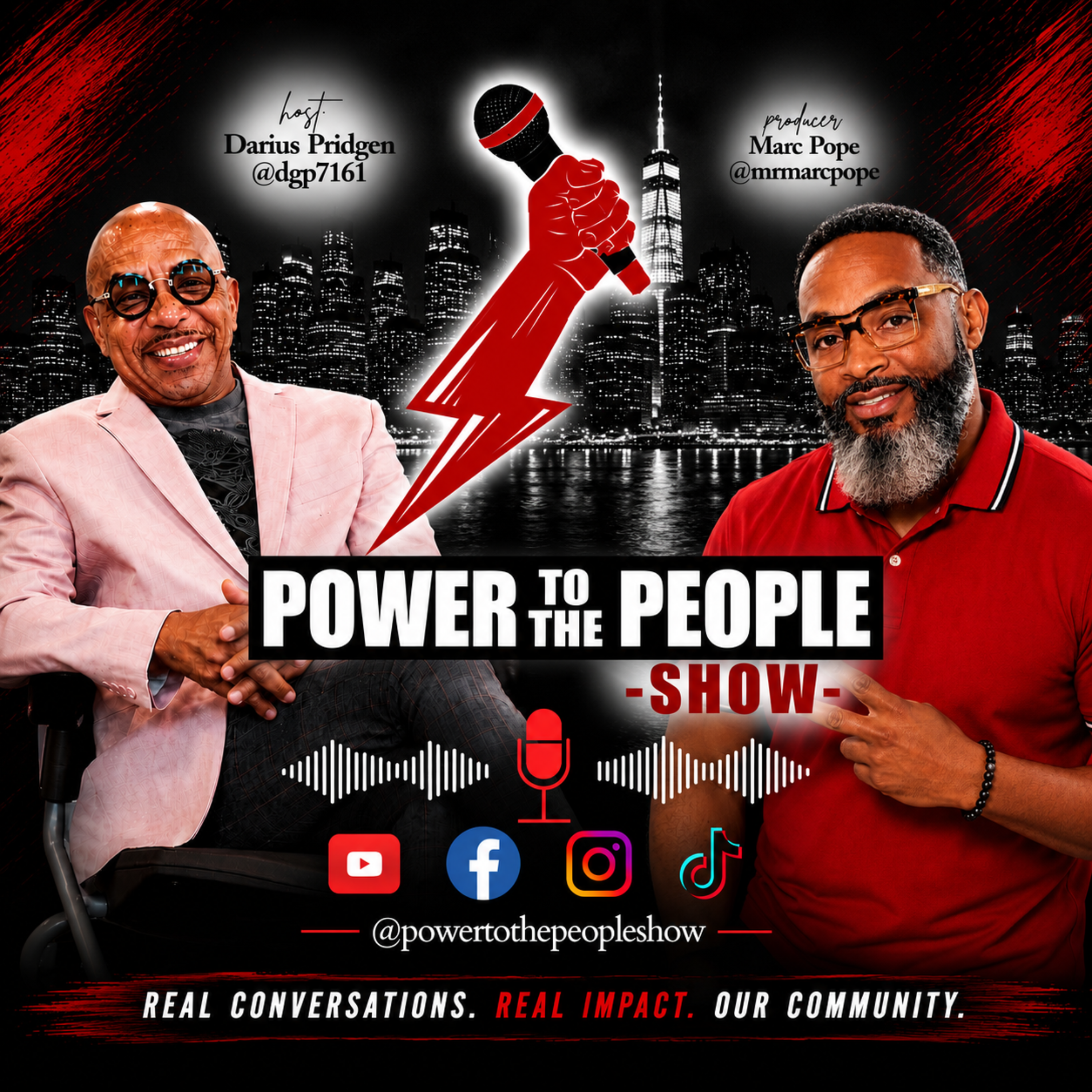 Power to the People Show with Darius Pridgen podcast artwork