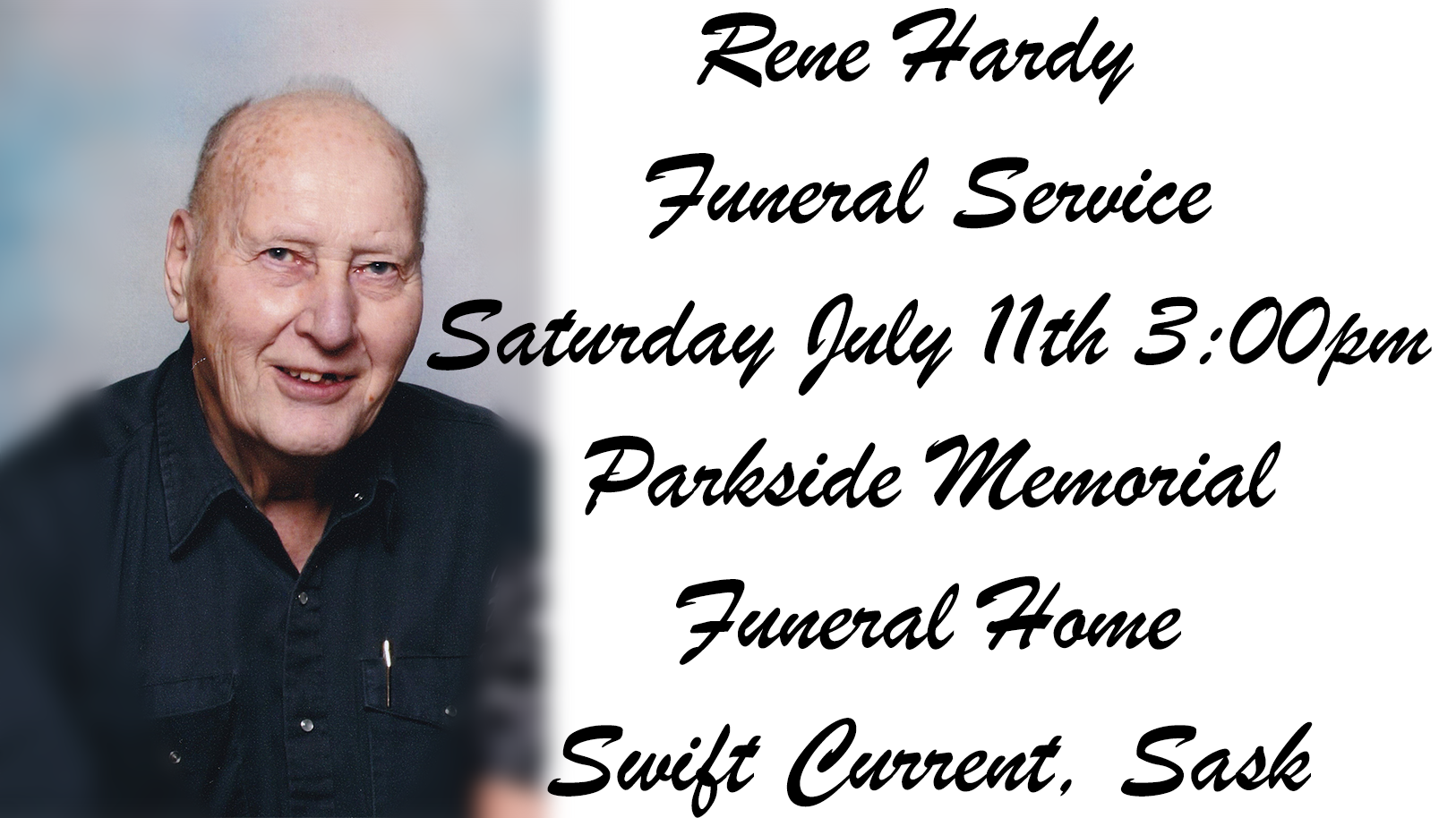 Rene Hardy Funeral Service