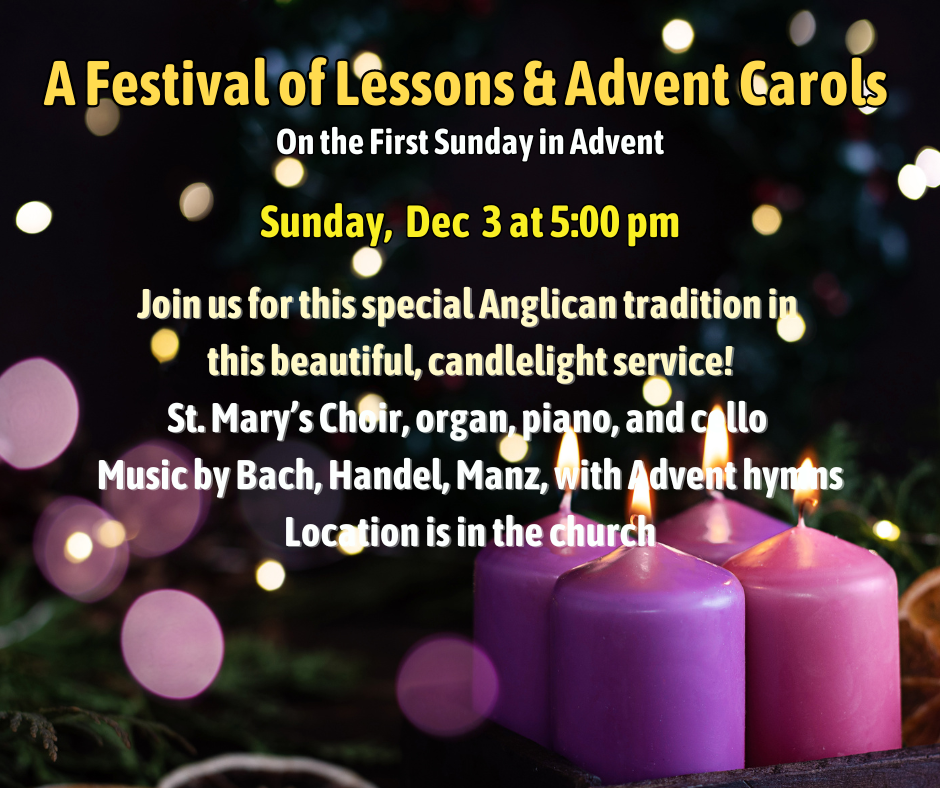 A Festival Of Lessons And Advent Carols