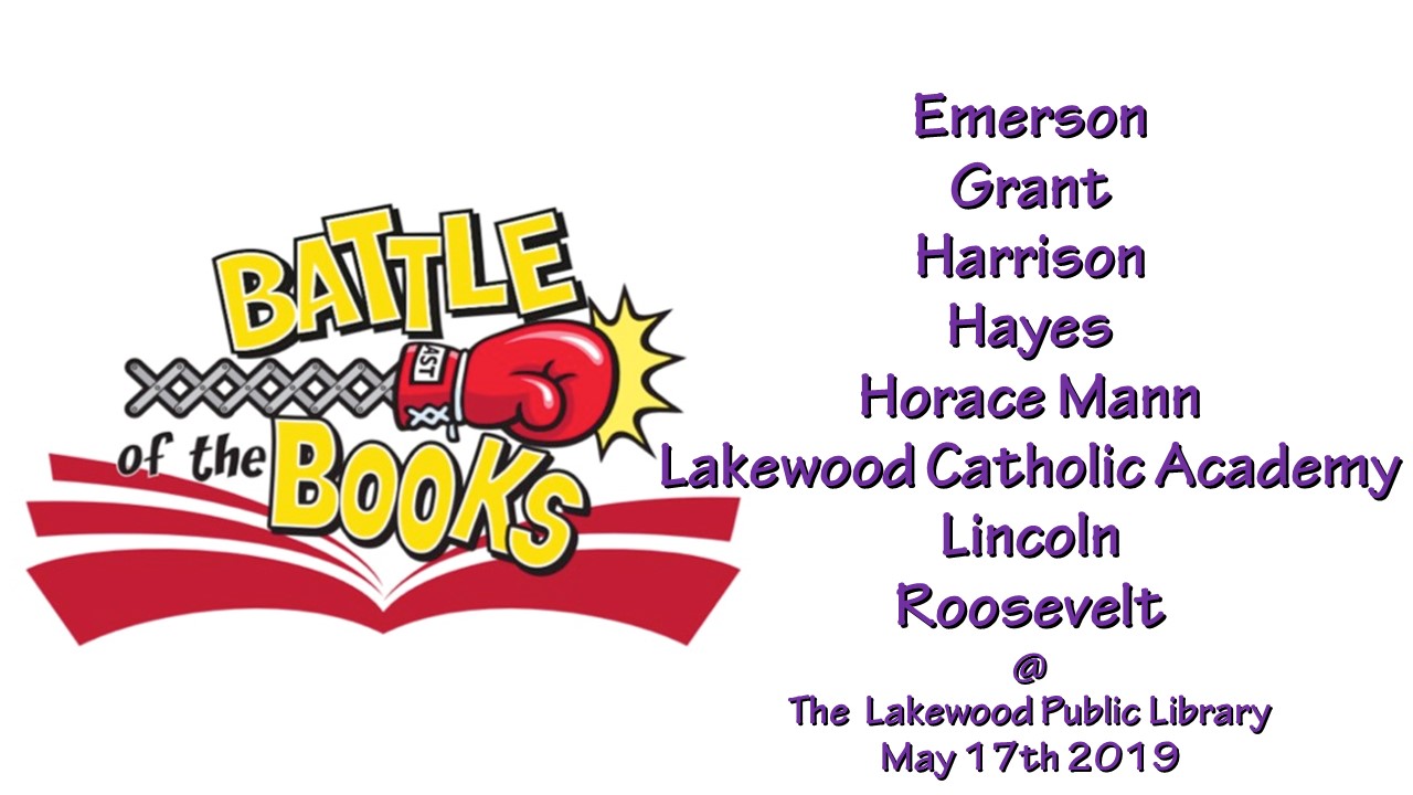 Battle Of The Books Elementary School Edition 05 17 2019 Battle Of The Books Elementary School Edition 05 17 2019
