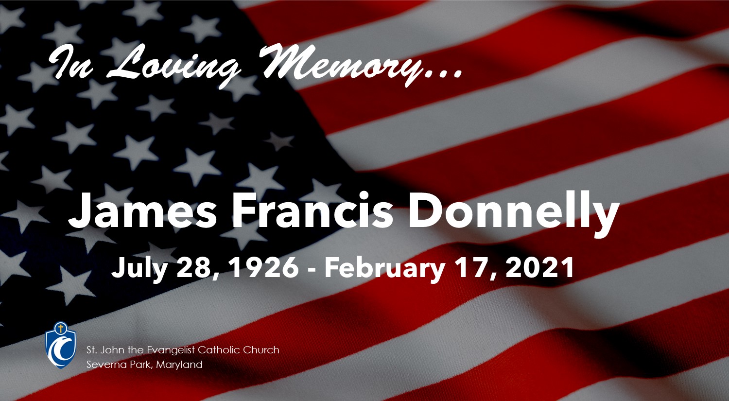 In Loving Memory James Francis Donnelly