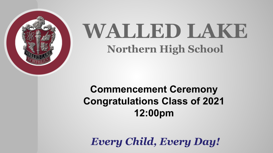 Walled Lake Northern Commencement Ceremony