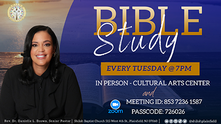 Tuesday Evening Bible Study