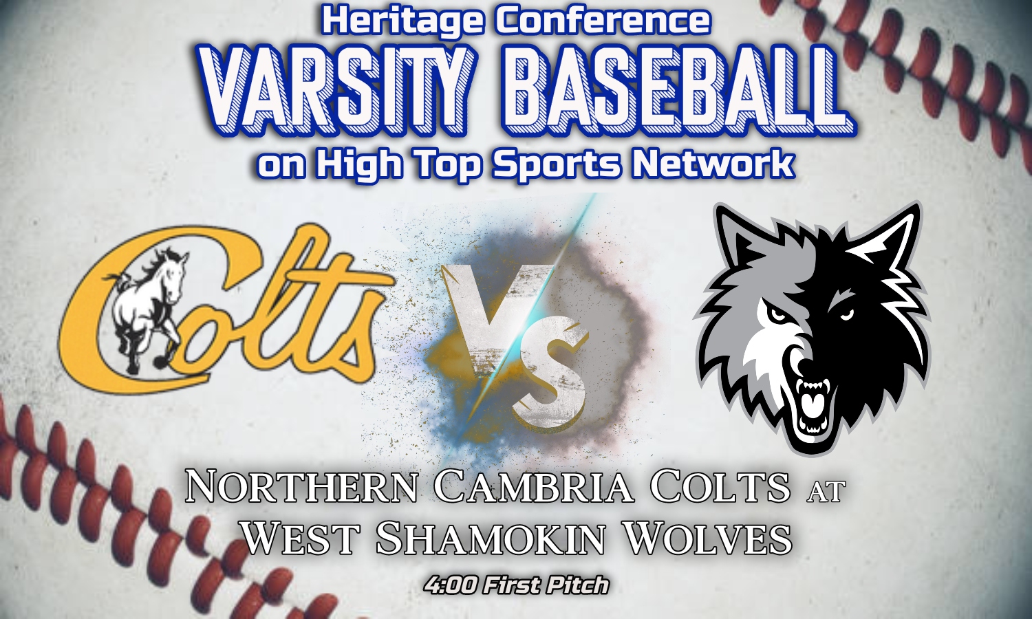 Varsity Baseball West Shamokin vs Northern Cambria