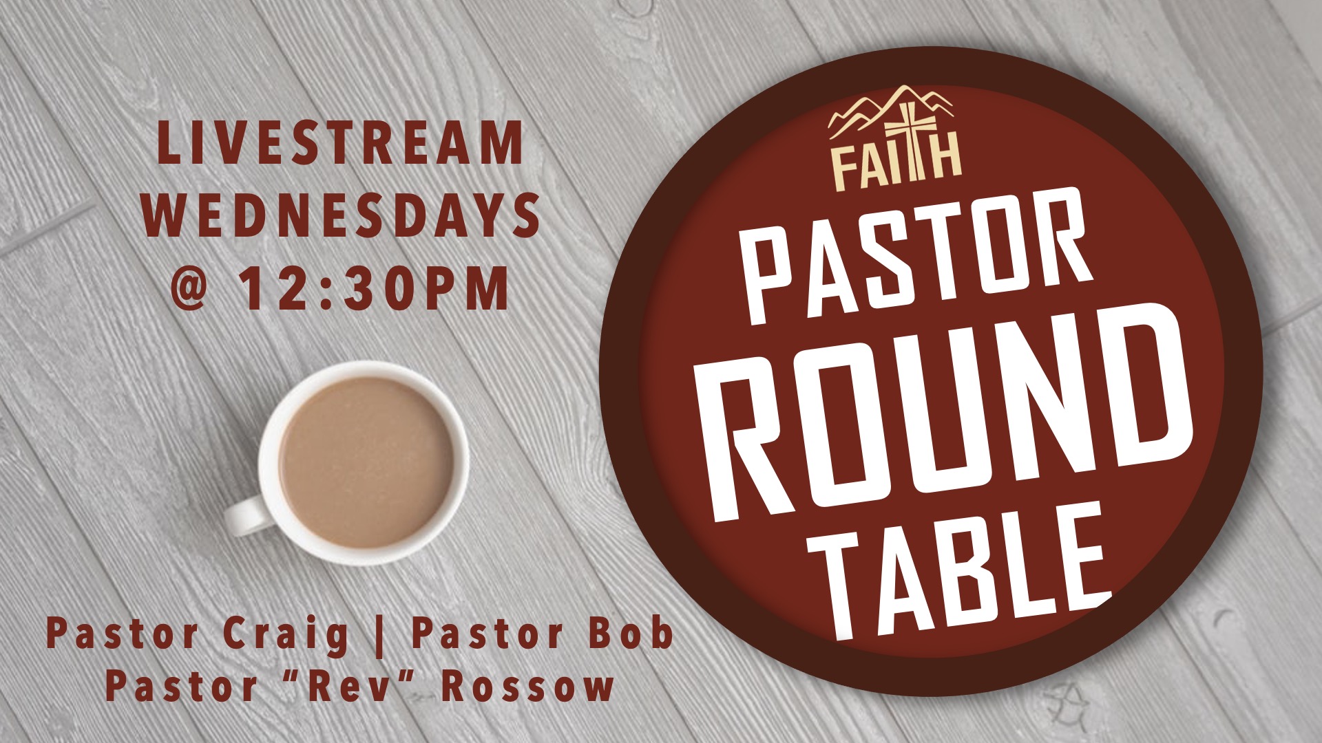 Pastor Roundtable Faith Community Lutheran Church