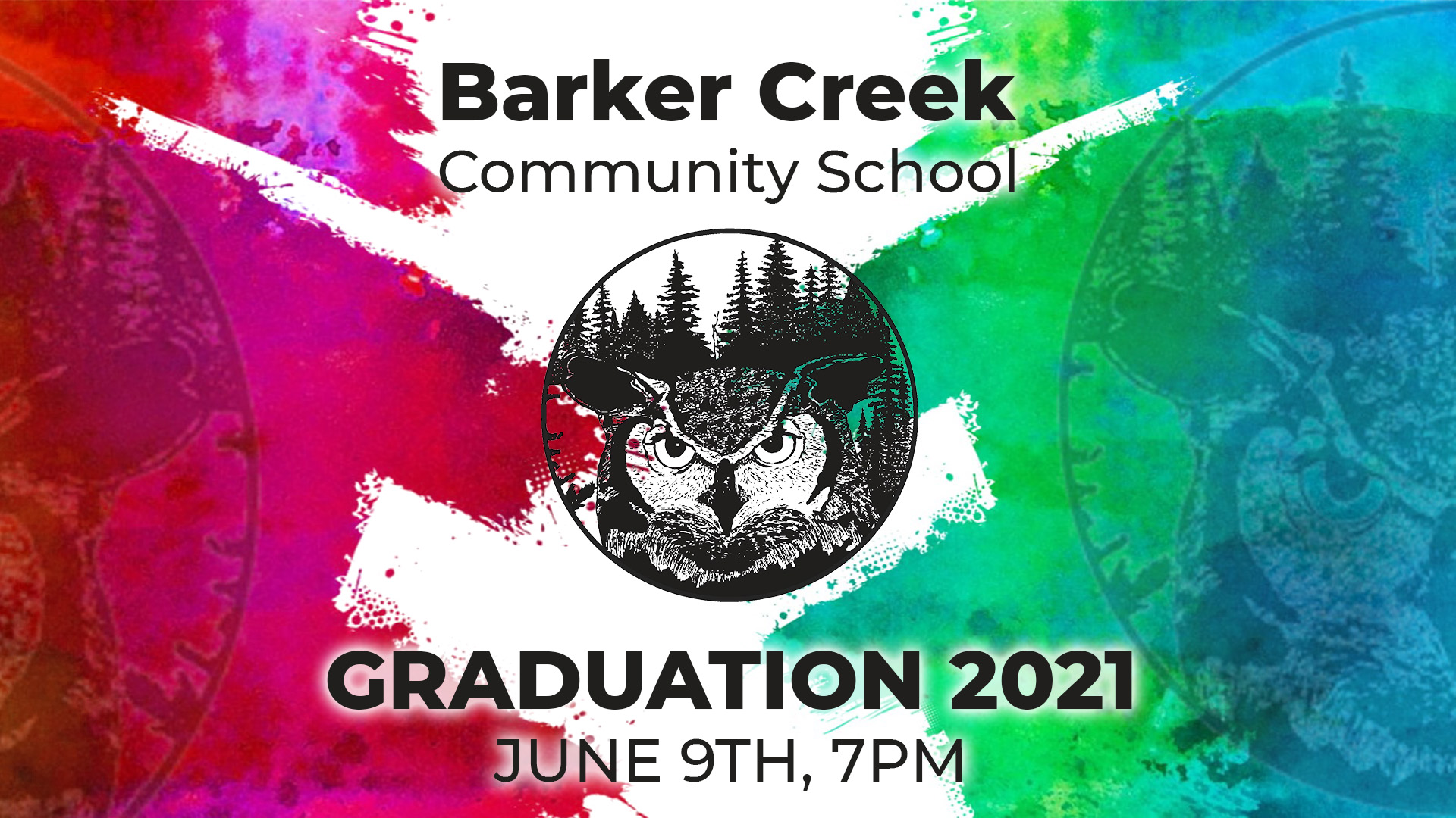 Barker Creek CS Graduation 2021