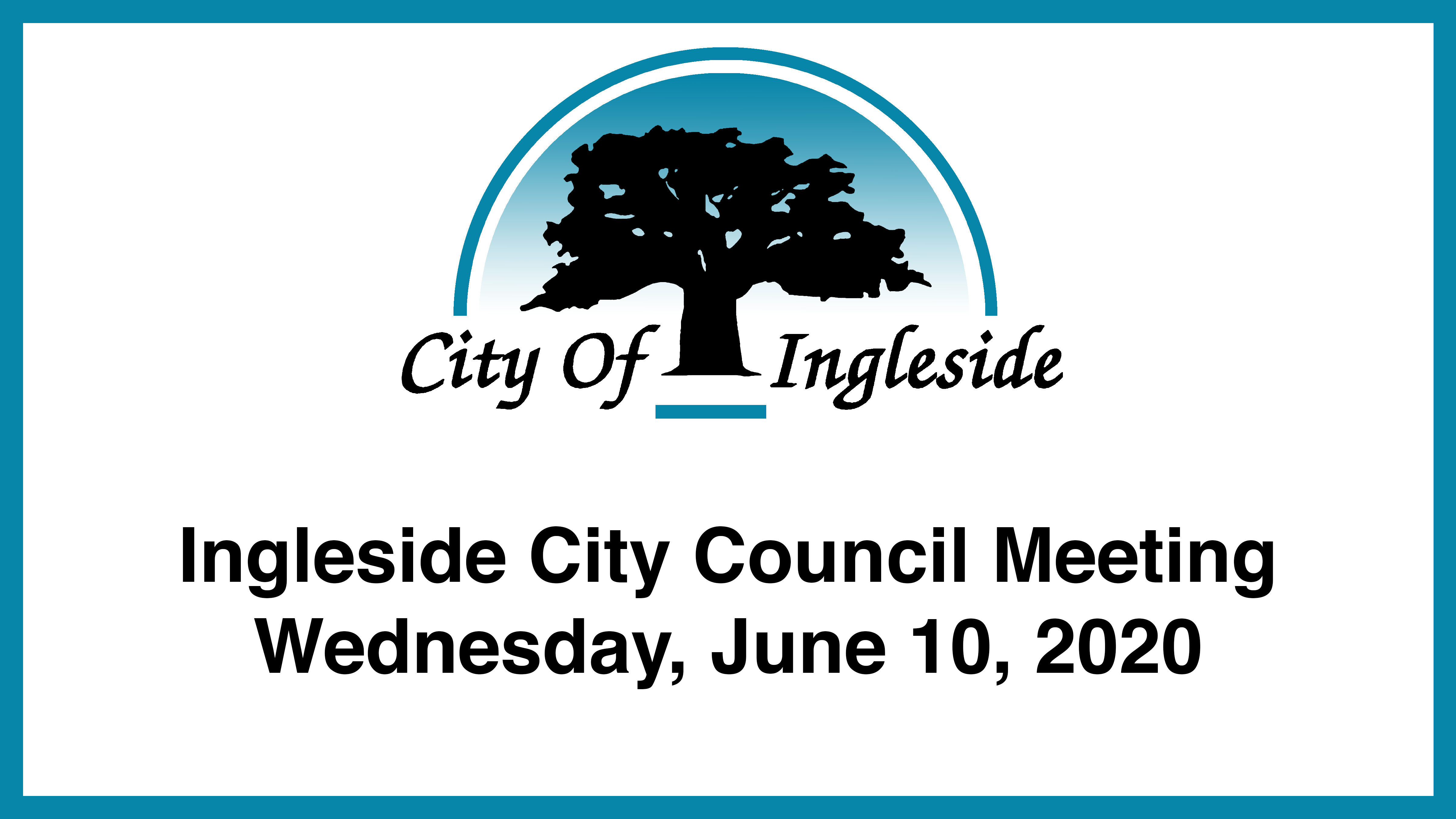 Ingleside City Council Meeting June 10, 2020