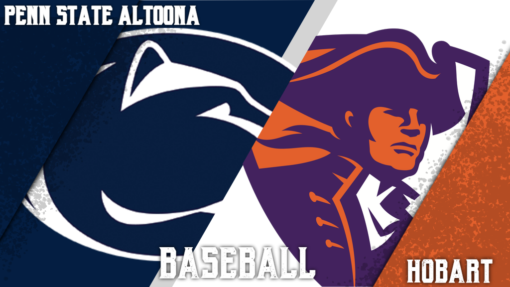 Baseball Penn State Altoona vs. Hobart