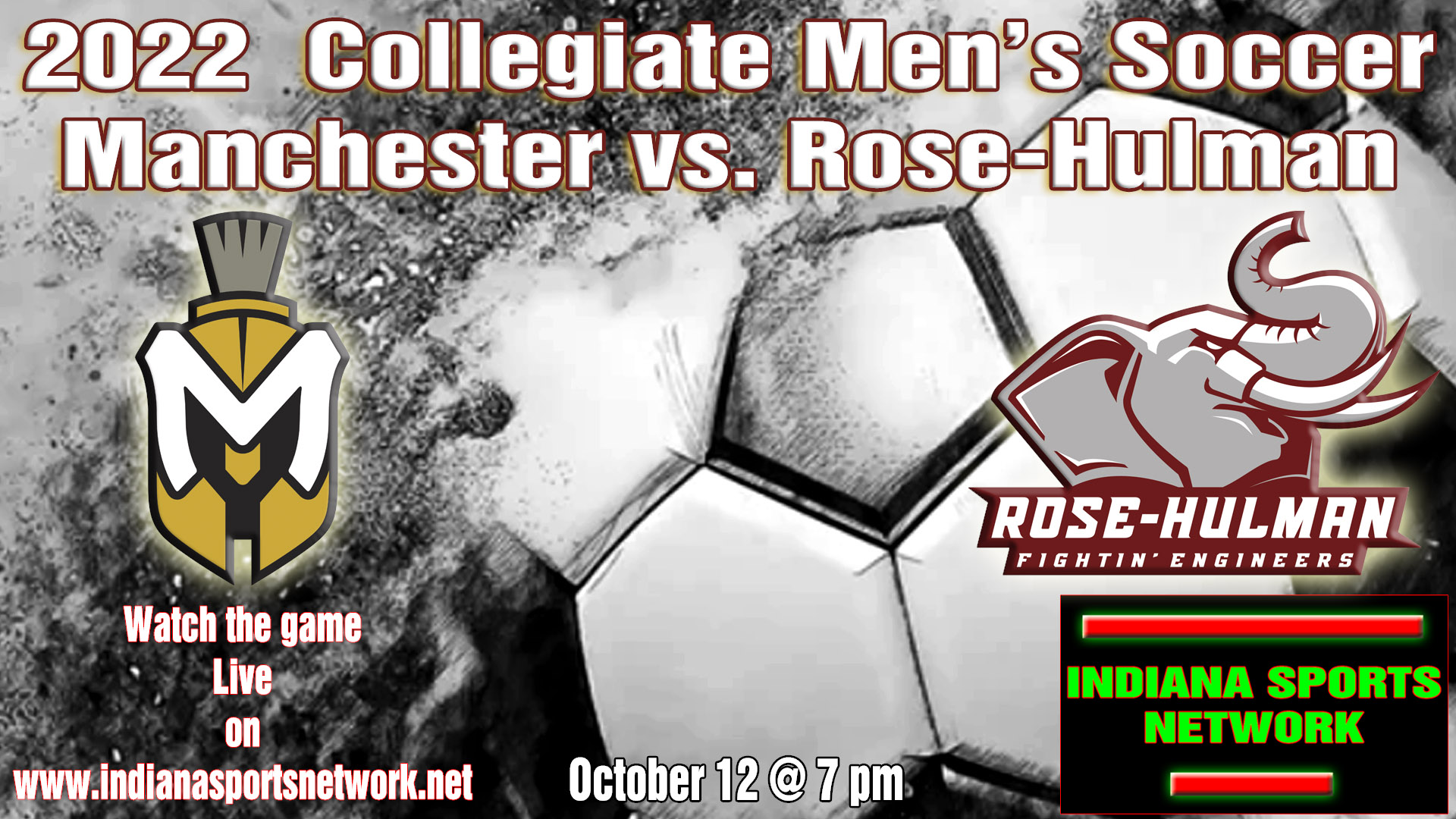 MSOCCER RoseHulman vs. Manchester