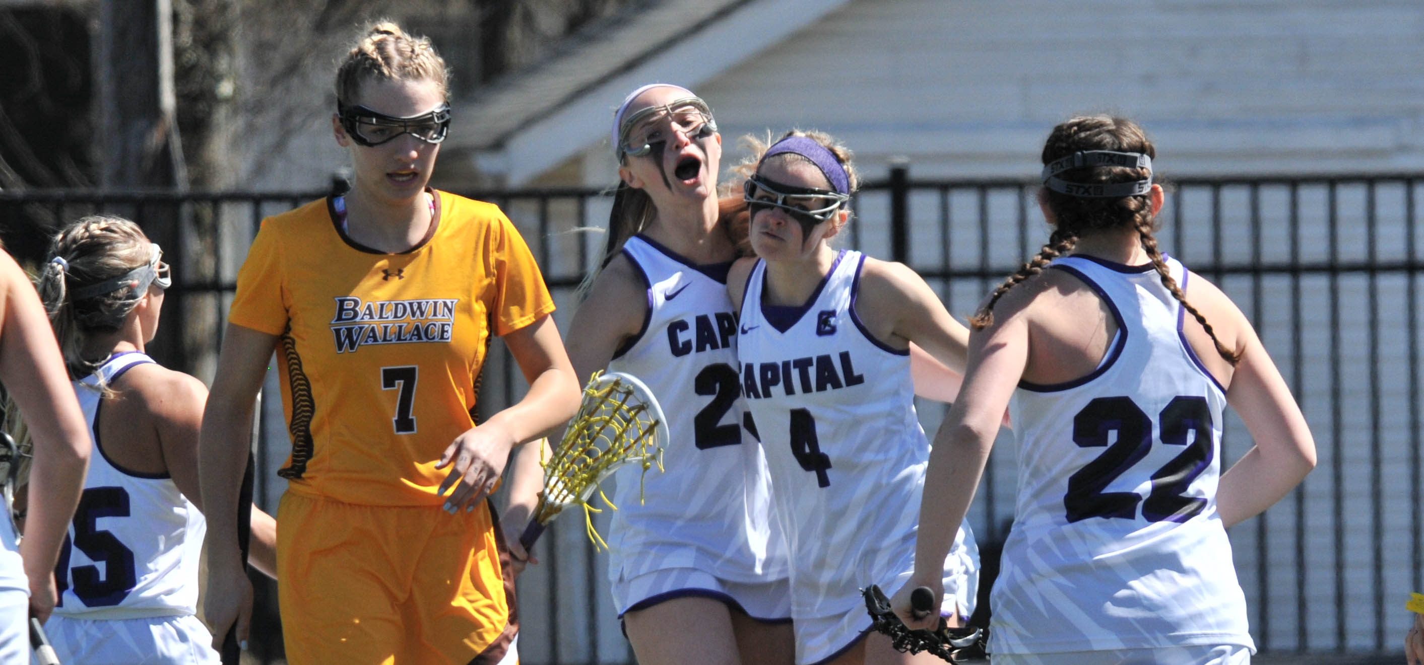 Capital Women s Lacrosse Vs Baldwin Wallace OAC Semifinals 2019 