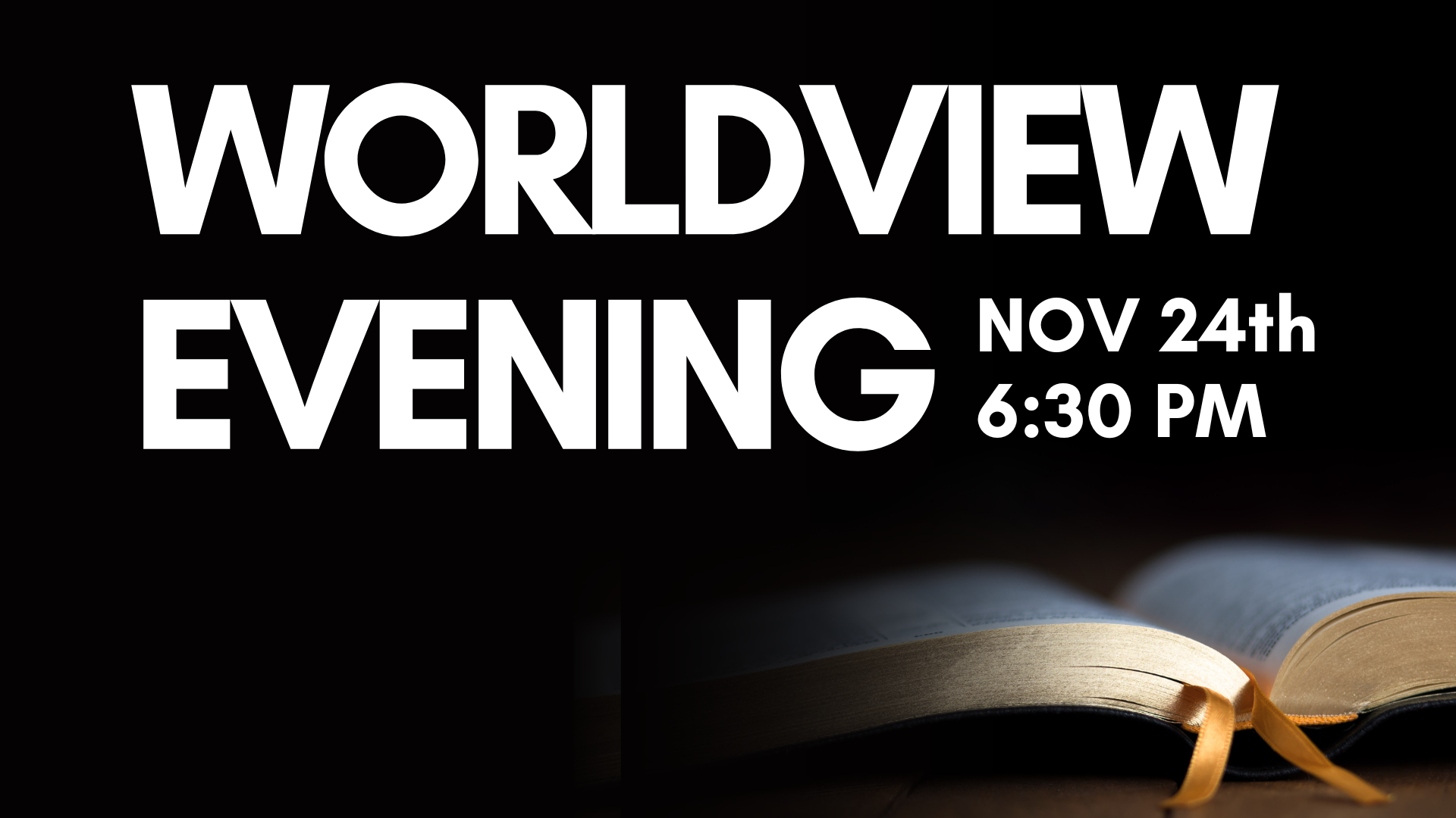 Worldview Evening 