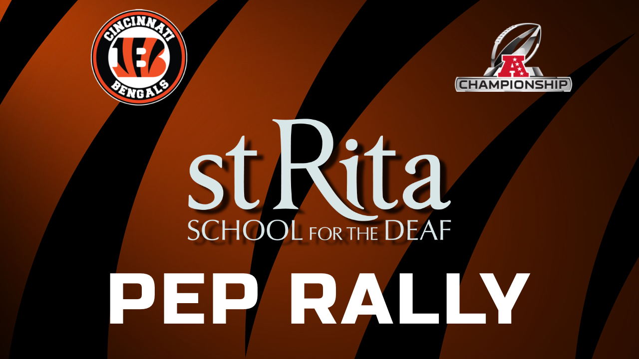 Pep Rally Bengals on the way to AFC Championship