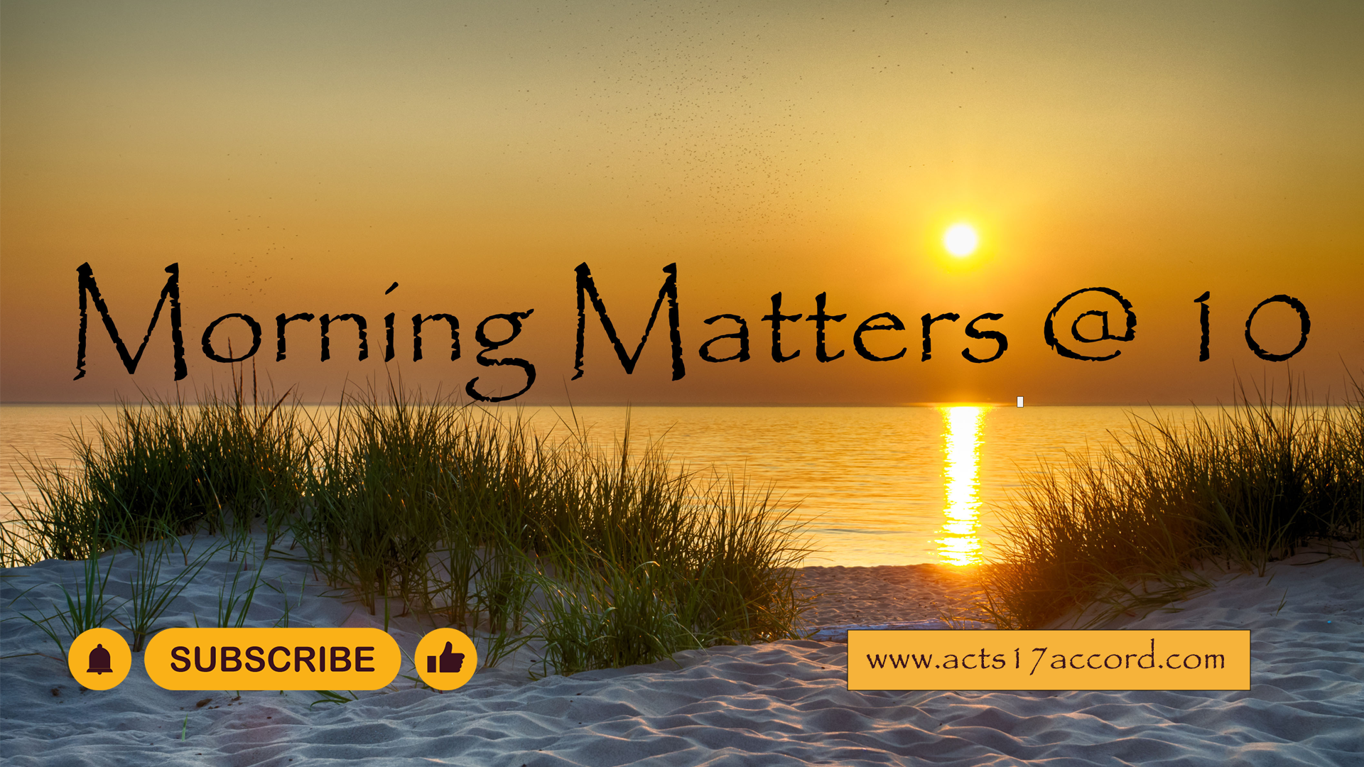Morning Matters @ 10 podcast artwork