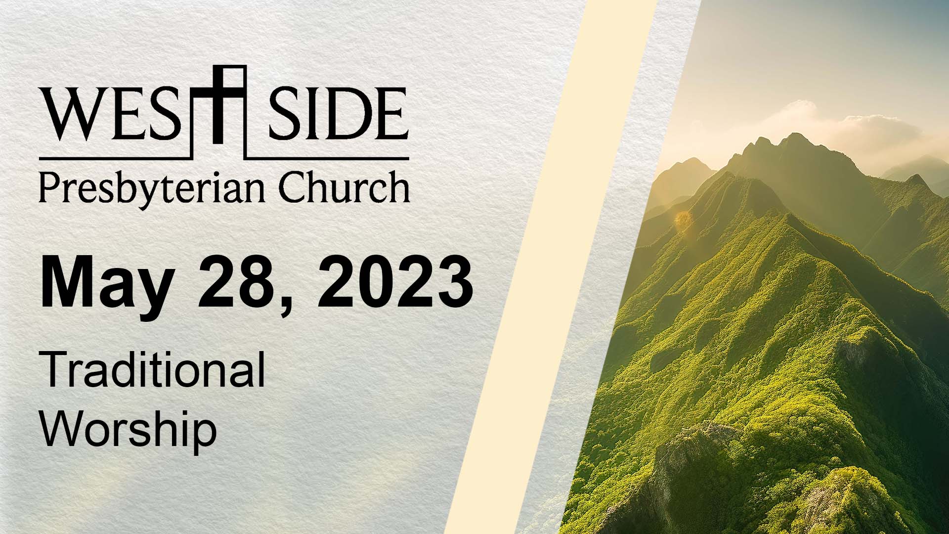 All broadcasts for West Side Presbyterian Church - Ridgewood, New Jersey